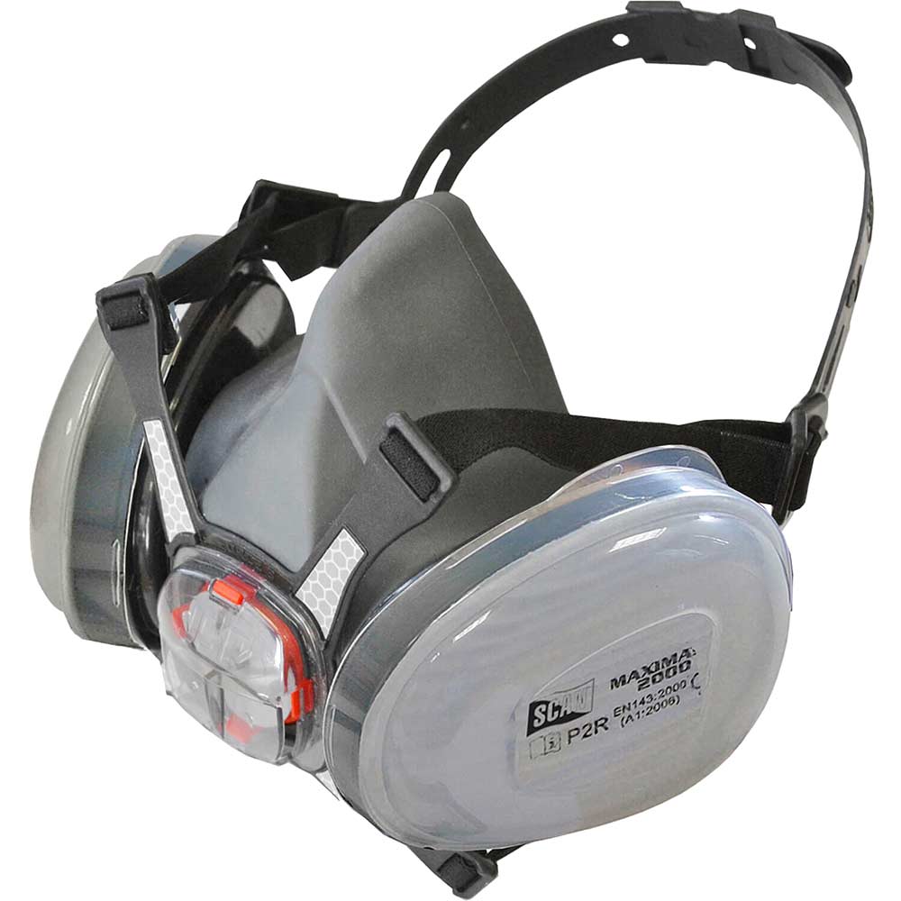 Scan Twin Half Mask Respirator + P2 Refills