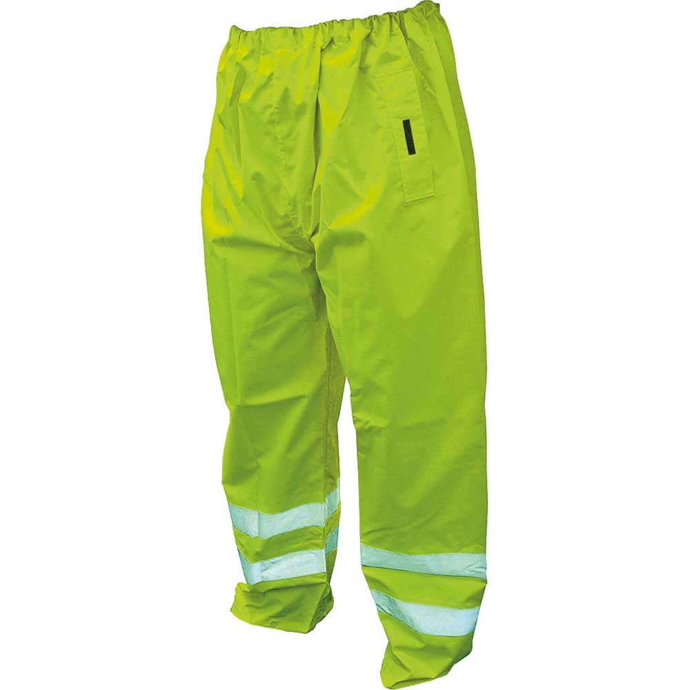 Image of Scan High Vis Motorway Trousers Yellow - Medium