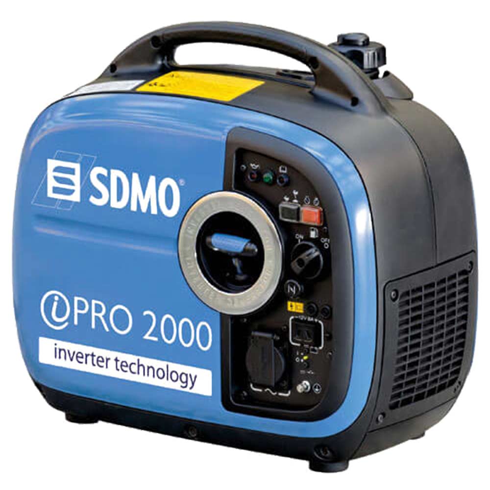 Image of SDMO IPRO 2000 Quiet Suitcase Inverter Petrol Generator 2 Kw with Yamaha MZ79 Engine