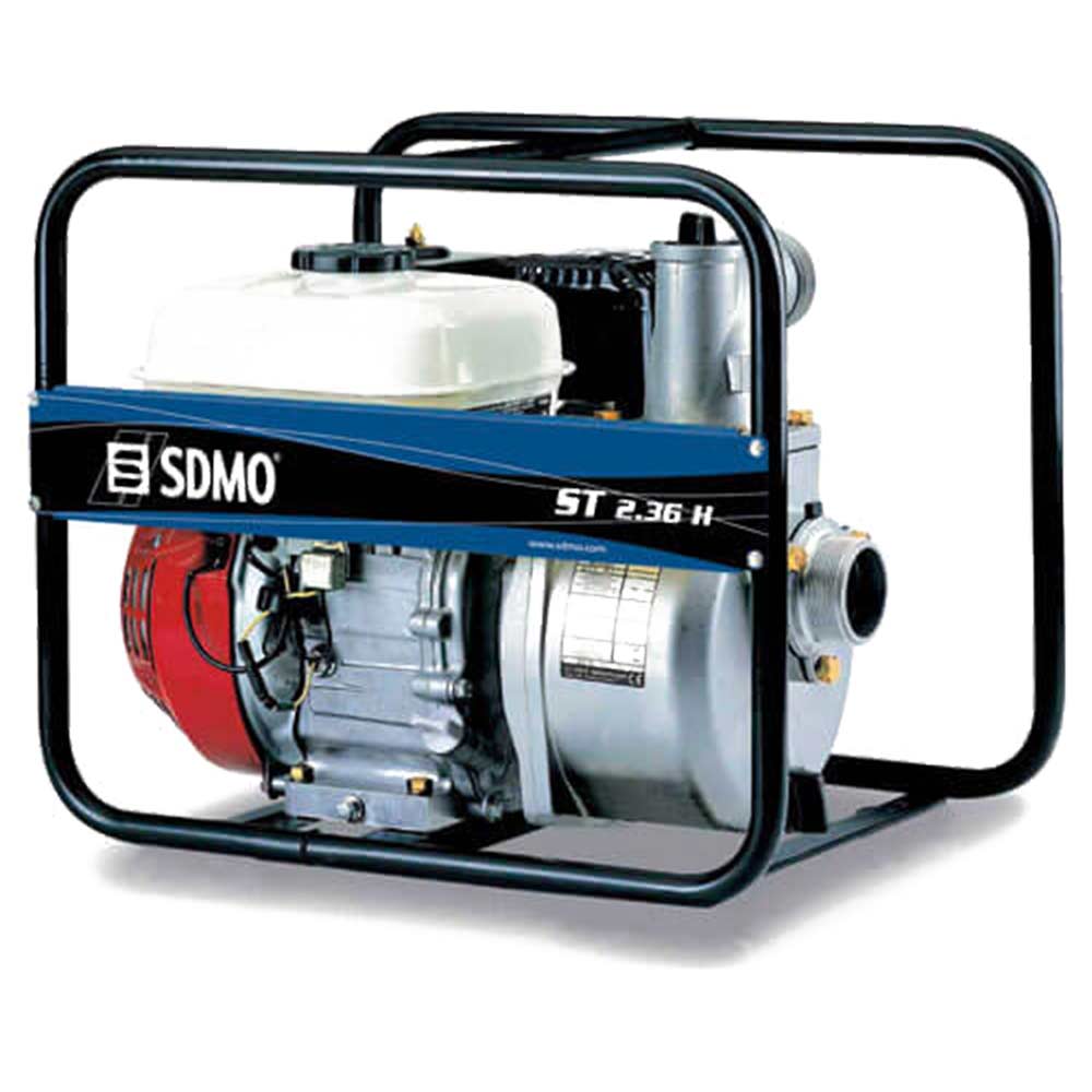 Image of SDMO ST2.36H Petrol Clean Water Surface Water Pump 2&quot; / 50mm, 29 Metre Lift, 36000 Litres Hour Max Flow with Honda GX120 Engine