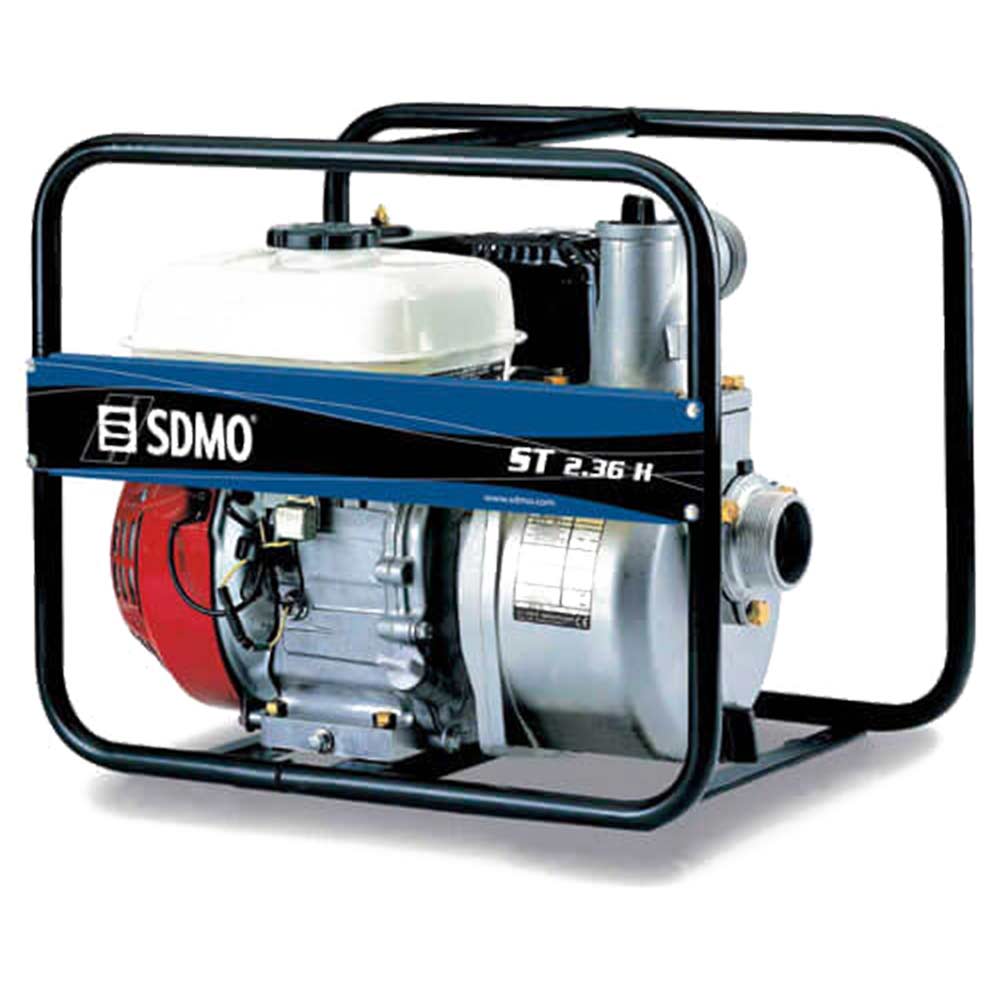 SDMO ST2.36H Petrol Clean Water Surface Water Pump 2" / 50mm, 29 Metre Lift, 36000 Litres Hour M