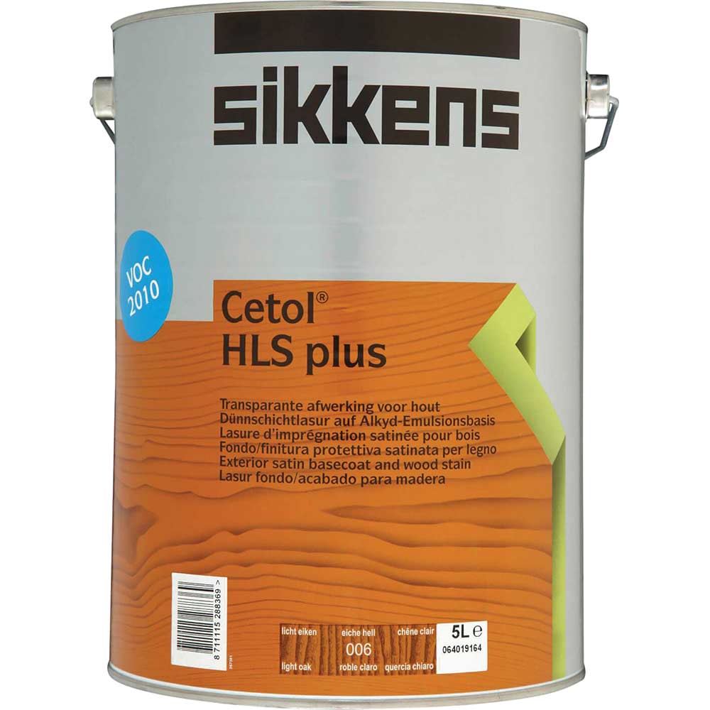 Image of Sikkens Cetol HLS Plus Translucent Woodstain Light Oak 5 Litre