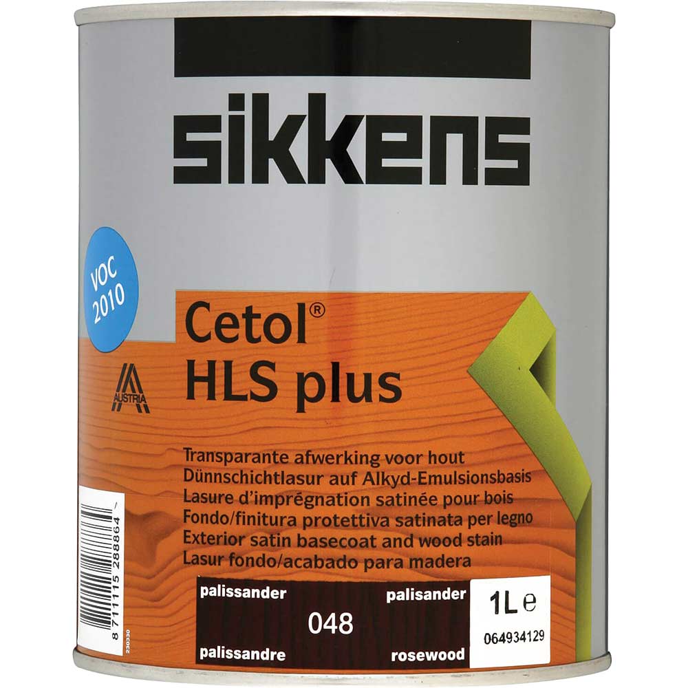 Sikkens Cetol HLS Plus Translucent Wood Stain Rosewood 1 Litre