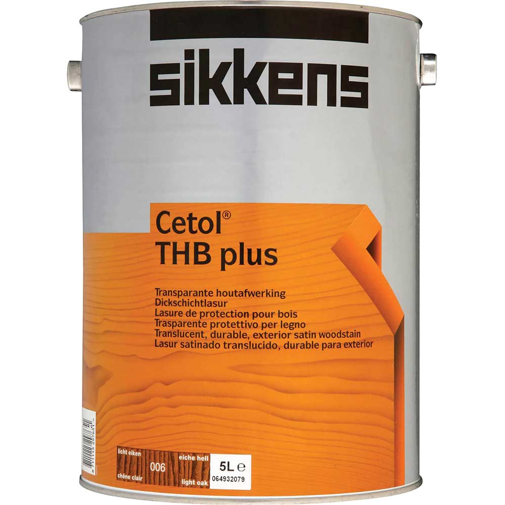 Image of Sikkens Cetol THB Plus Translucent Woodstain Light Oak 5 Litre