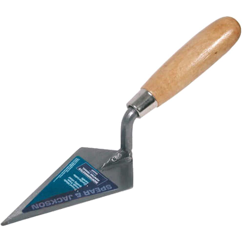 Image of Spear & Jackson Pointing Trowel with Wooden Handle 5&quot;