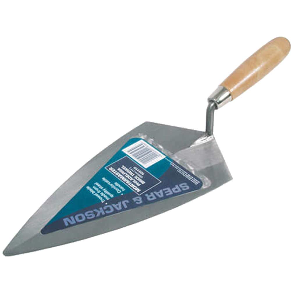 Spear & Jackson Philadelphia Brick Trowel with Wooden Handle 11"