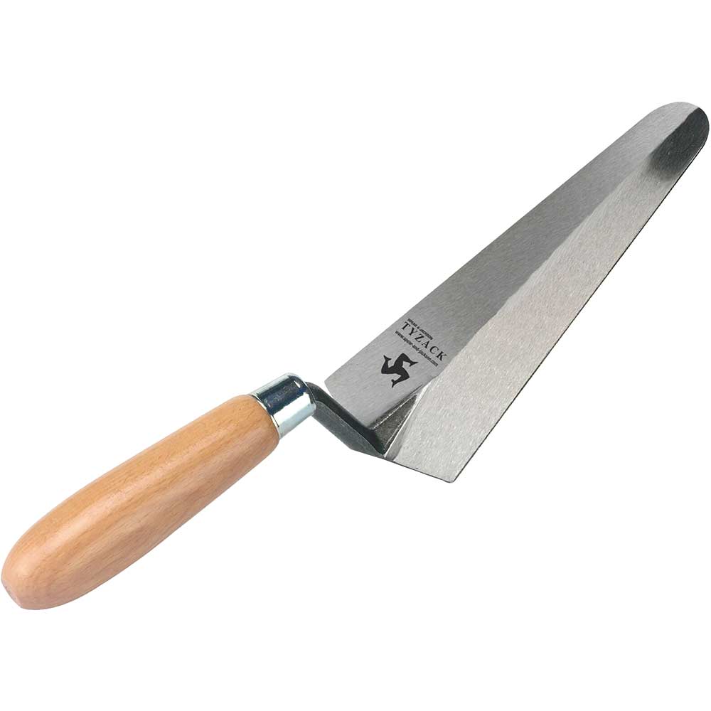 Image of WHS Tyzack Gauging Trowel with Wooden Handle 7&quot;