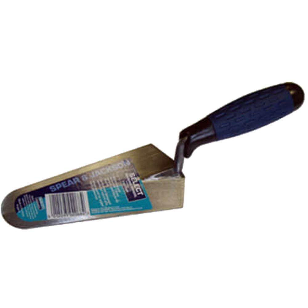 Image of Spear & Jackson Select Gauging Trowel with Soft Grip Handle 7&quot;