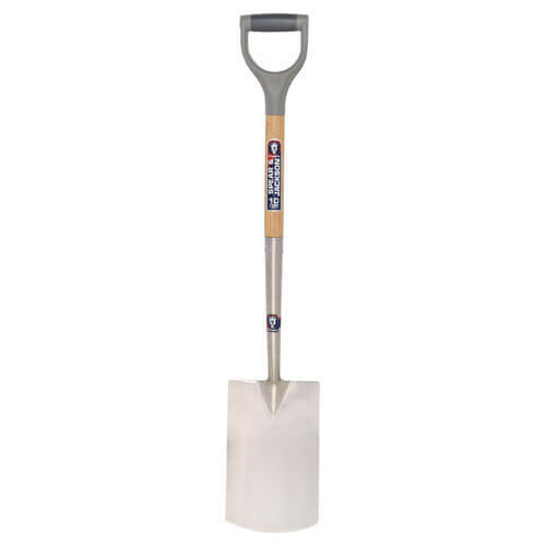 Spear & Jackson Neverbend Stainless Steel Digging Spade with 712mm Handle