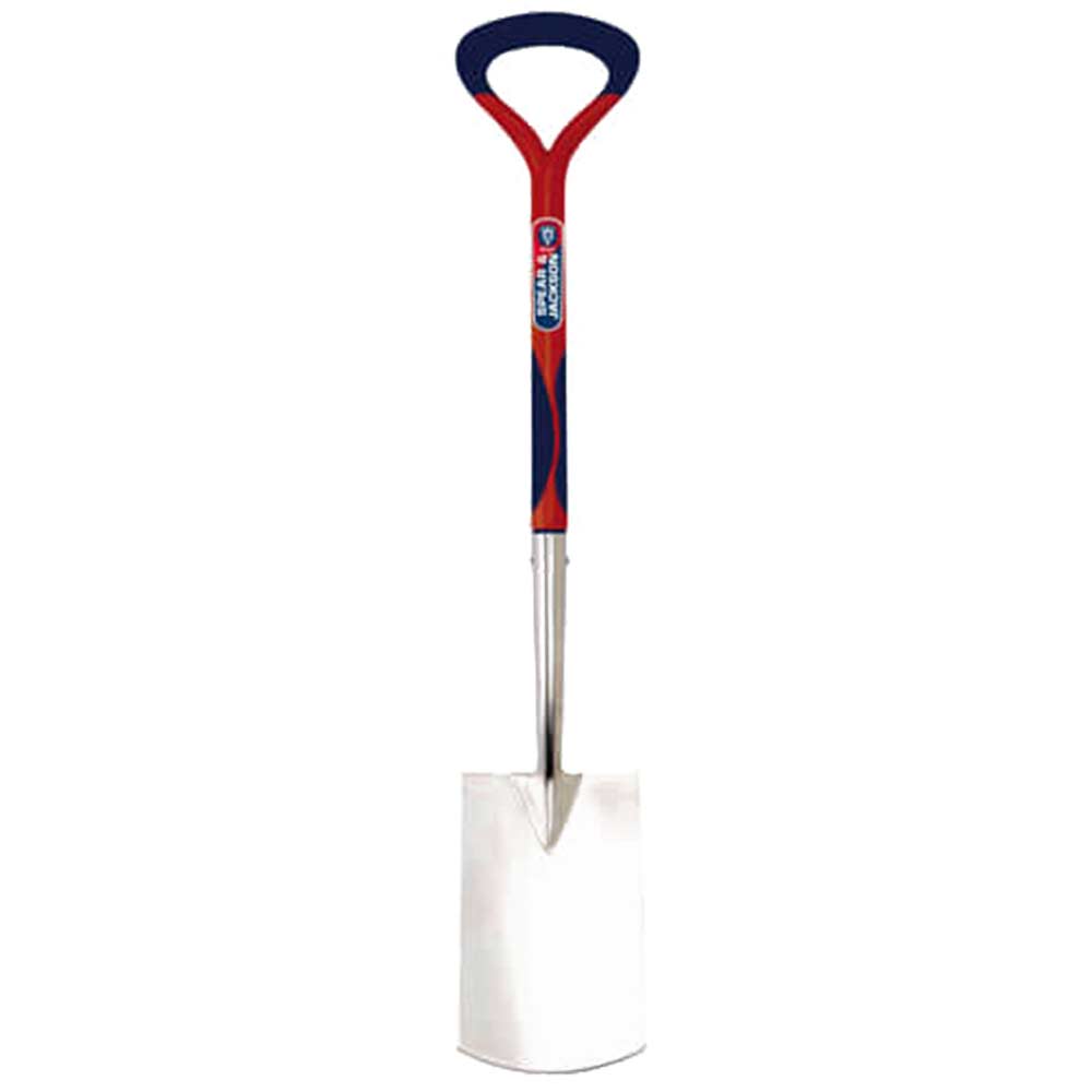Image of Spear & Jackson Select Stainless Steel Digging Spade 990mm Long