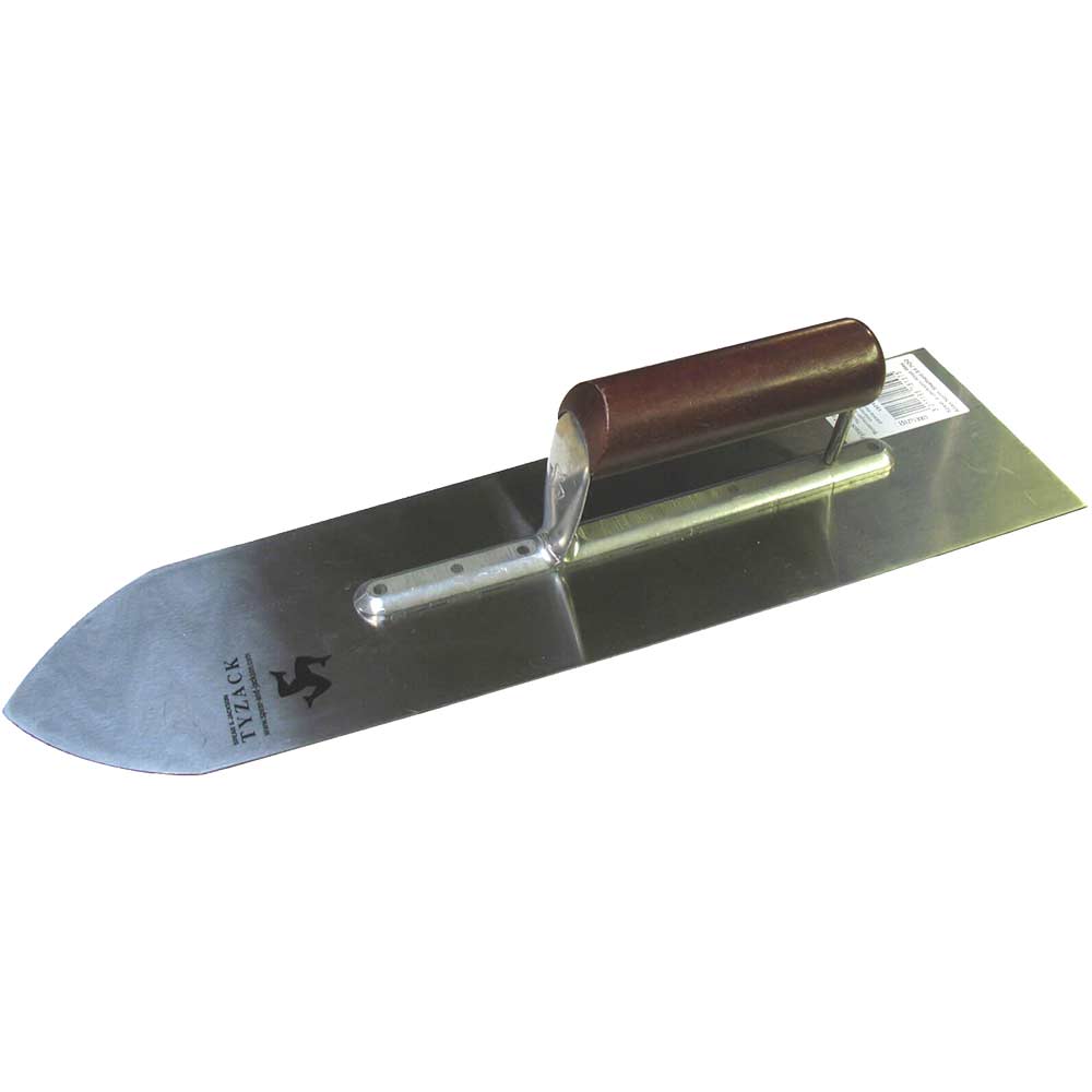 WHS Tyzack Flooring Trowel Double Hang with Wooden Handle 18"