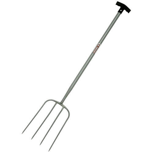 Spear & Jackson Manure Fork 812mm Tubular T Handle