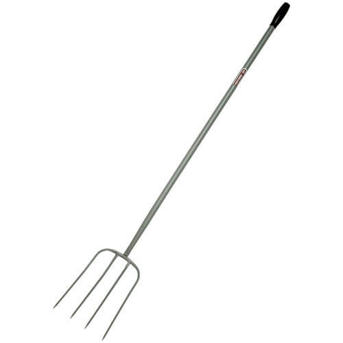 Spear & Jackson Manure Fork 1219mm Tubular Handle