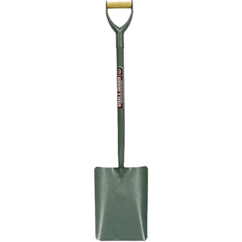 Spear & Jackson Neverbend Tubular Steel Taper Mouth Contractors Shovel Size 2 with 711mm Handle