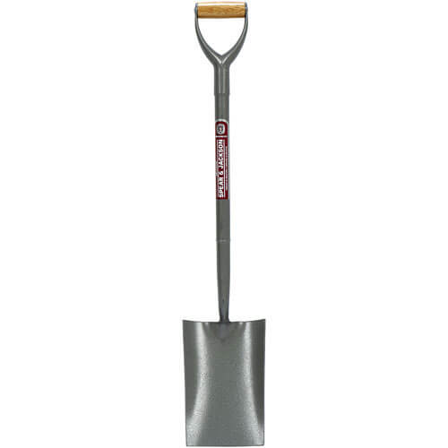 Spear & Jackson Neverbend Tubular Steel Trenching Contractors Shovel with 711mm Handle