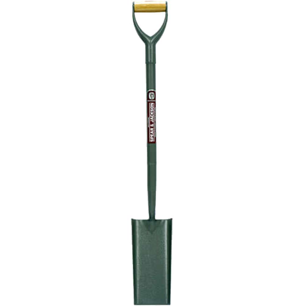 Image of Spear & Jackson Neverbend Tubular Steel Cable Laying Contractors Shovel with 711mm Handle