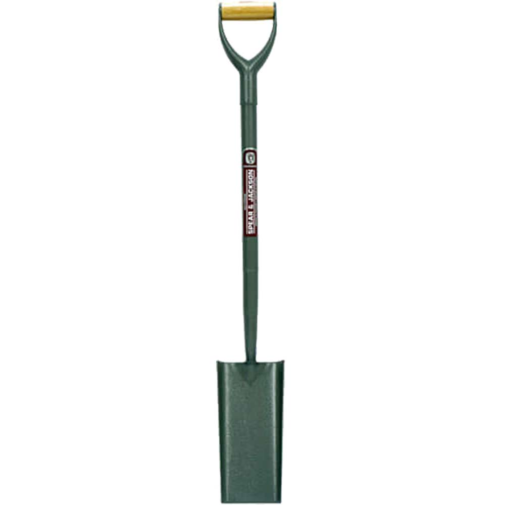 Spear & Jackson Neverbend Tubular Steel Cable Laying Contractors Shovel with 711mm Handle