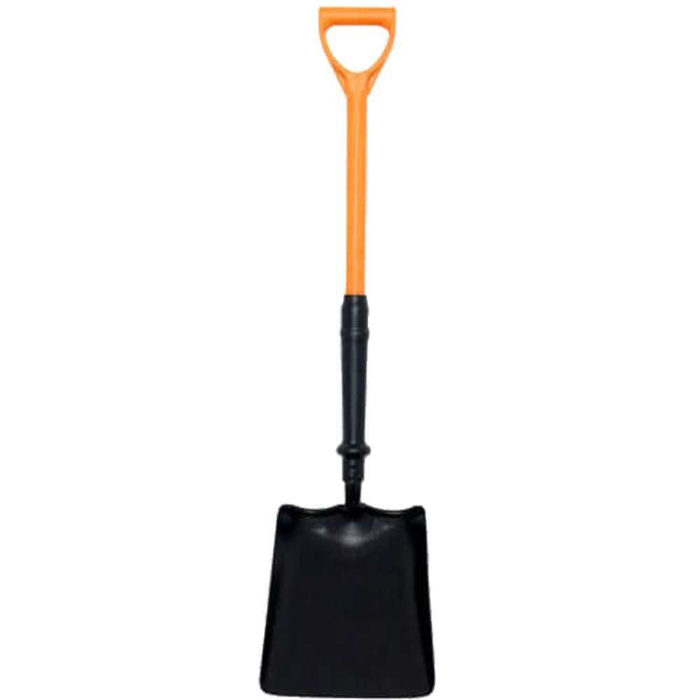 Spear & Jackson Neverbend Insulated Treaded Square Mouth Treaded Contractors Shovel