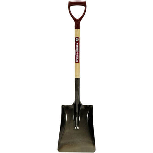 Spear & Jackson Neverbend Open Socket Square Mouth Contractors Shovel Size 2 with 711mm PY Handle