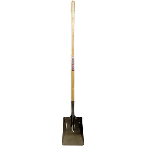 Spear & Jackson Neverbend Open Socket Square Mouth Contractors Shovel Size 2 with 1220mm Handle