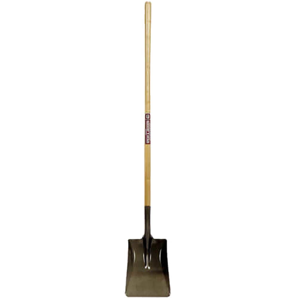 Spear & Jackson Neverbend Open Socket Square Mouth Contractors Shovel Size 2 with 1220mm Handle