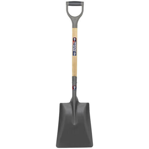 Spear & Jackson Neverbend Carbon Square Mouth Open Socket Shovel with 712mm Handle
