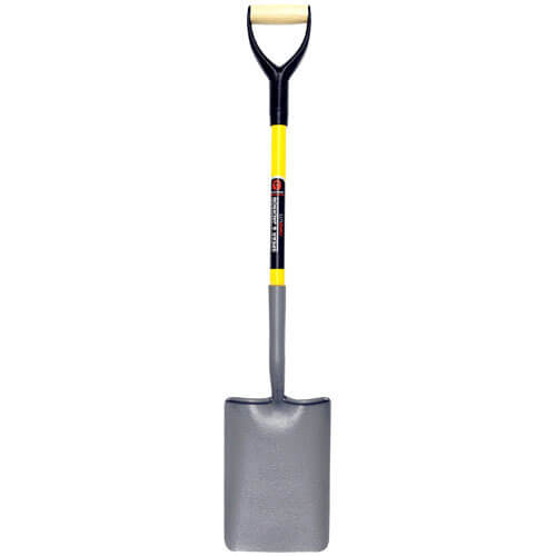 Spear & Jackson Neverbend Fibrelite Treaded Trenching Contractors Shovel