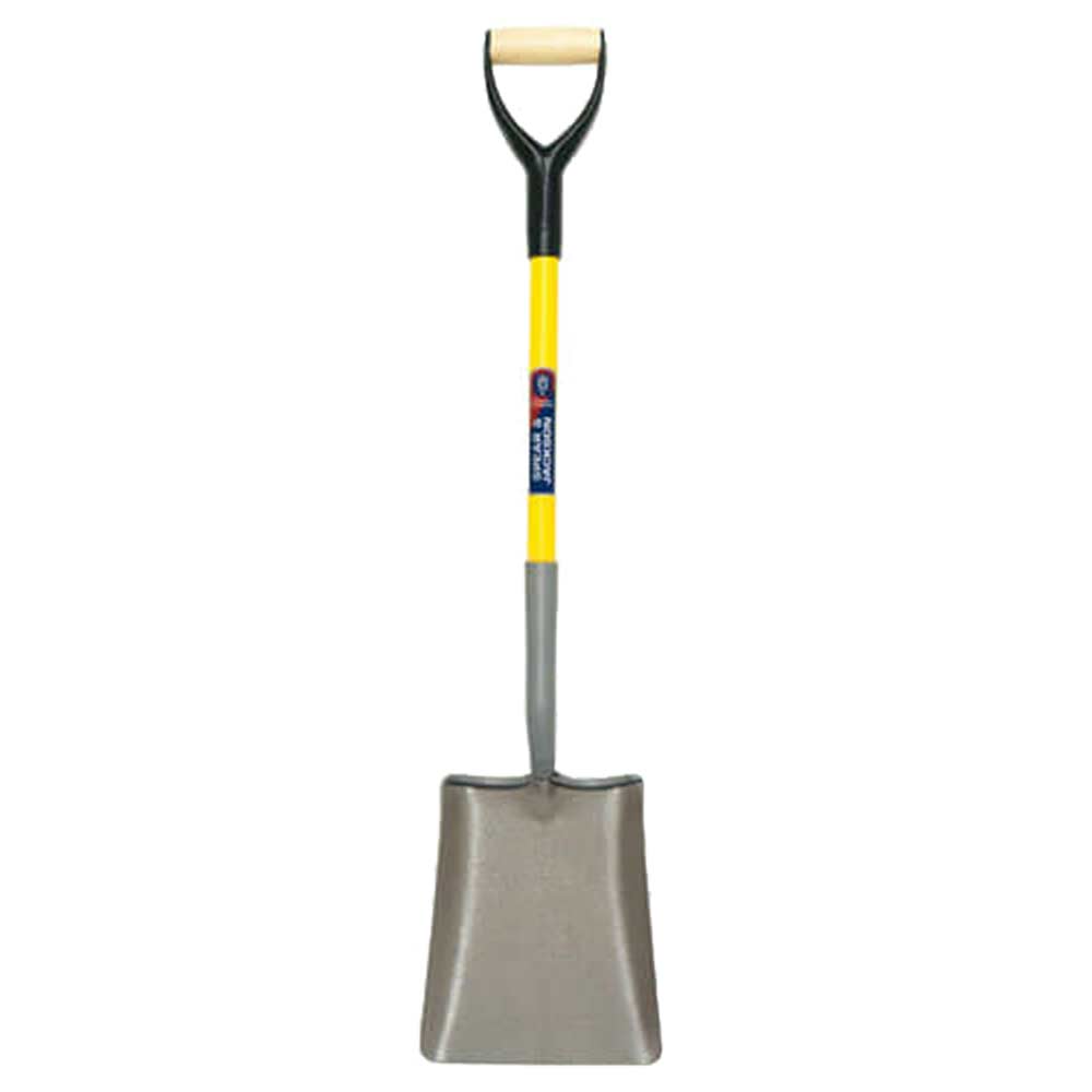 Spear & Jackson Neverbend Fibrelite Treaded Square Mouth Contractors Shovel