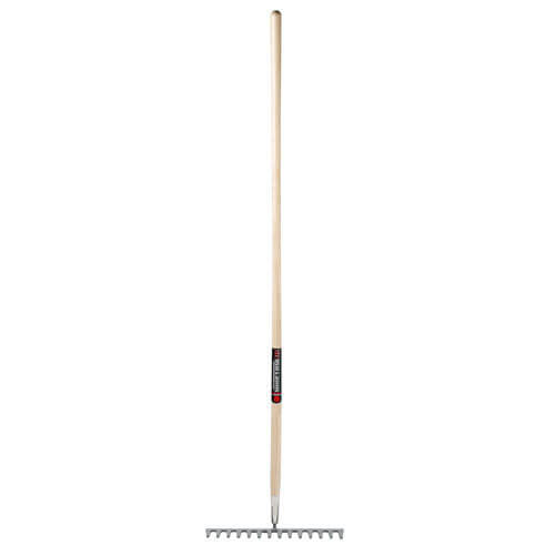 Spear & Jackson Neverbend Professional Garden Soil Rake 12 Teeth with 1523mm Handle