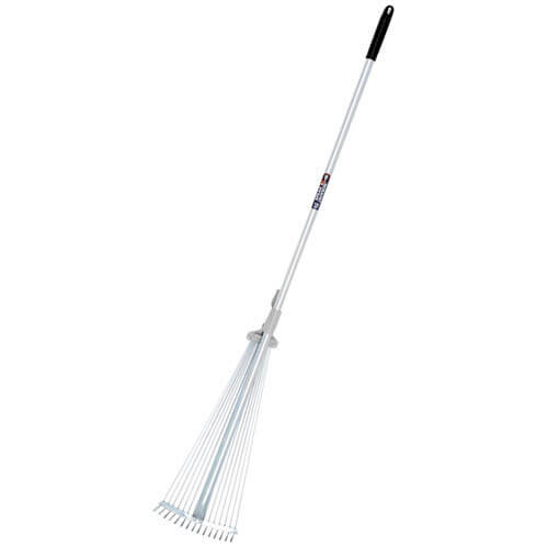 Spear & Jackson Neverbend Carbon Adjustable Lawn Rake with 1168mm Handle