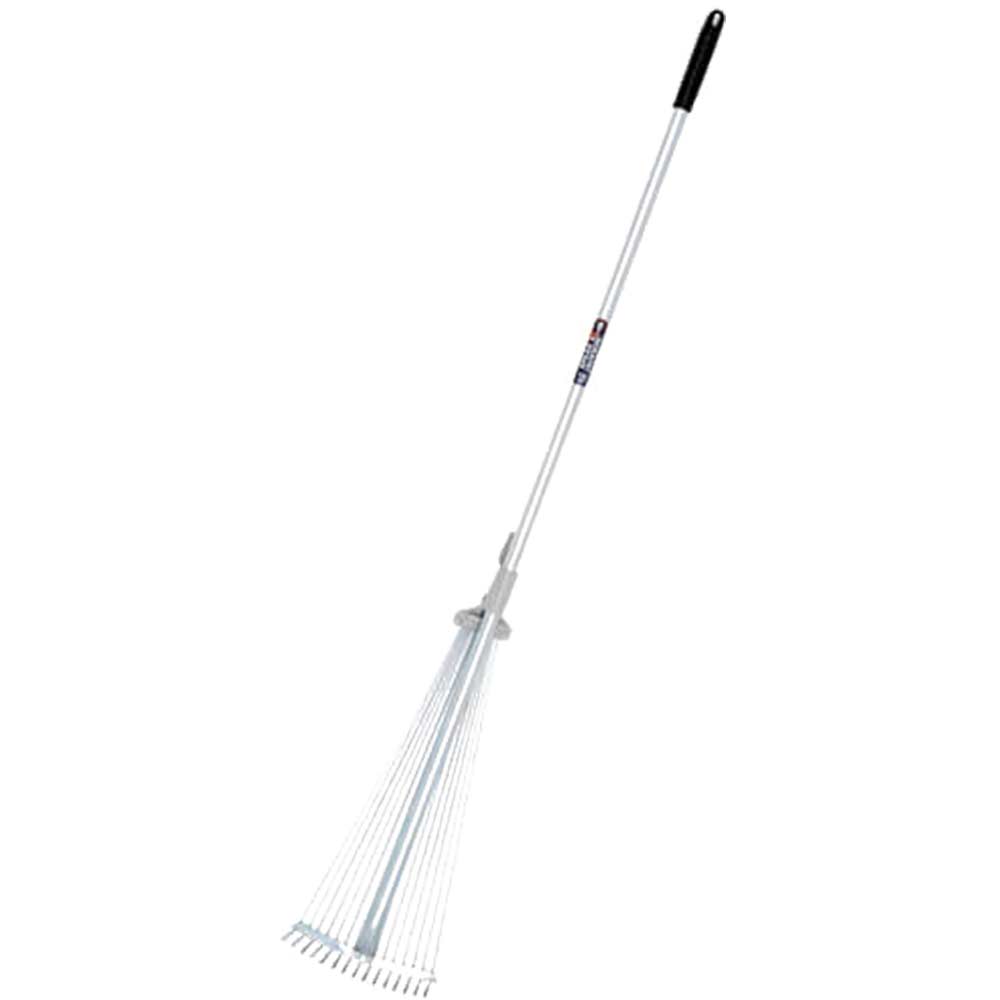 Spear & Jackson Neverbend Carbon Adjustable Lawn Rake with 1168mm Handle