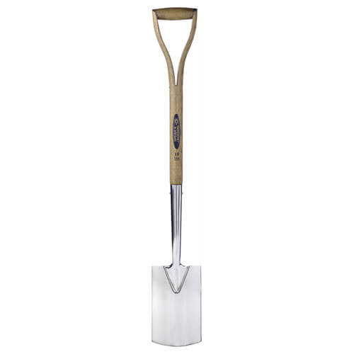 Spear & Jackson Traditional Stainless Steel Border Spade with 712mm Wooden Handle