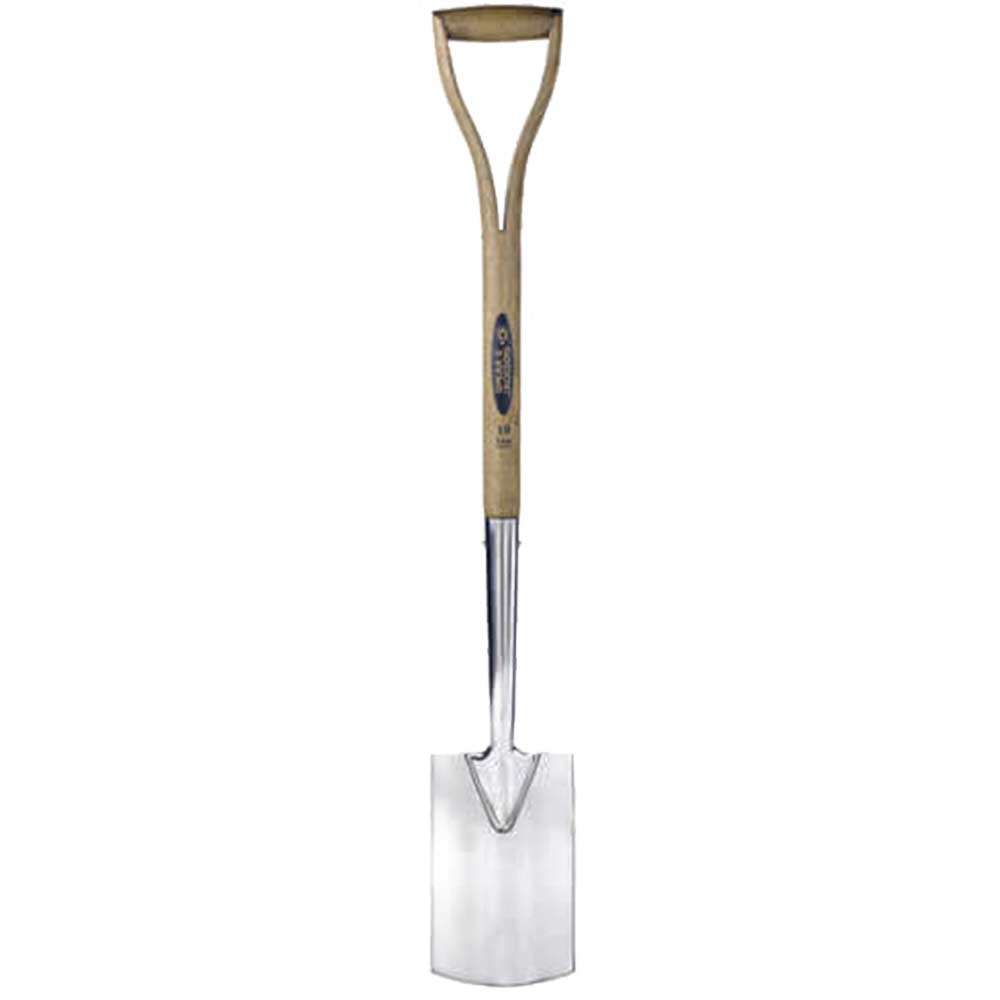 Spear & Jackson Traditional Stainless Steel Border Spade with 712mm Wooden Handle