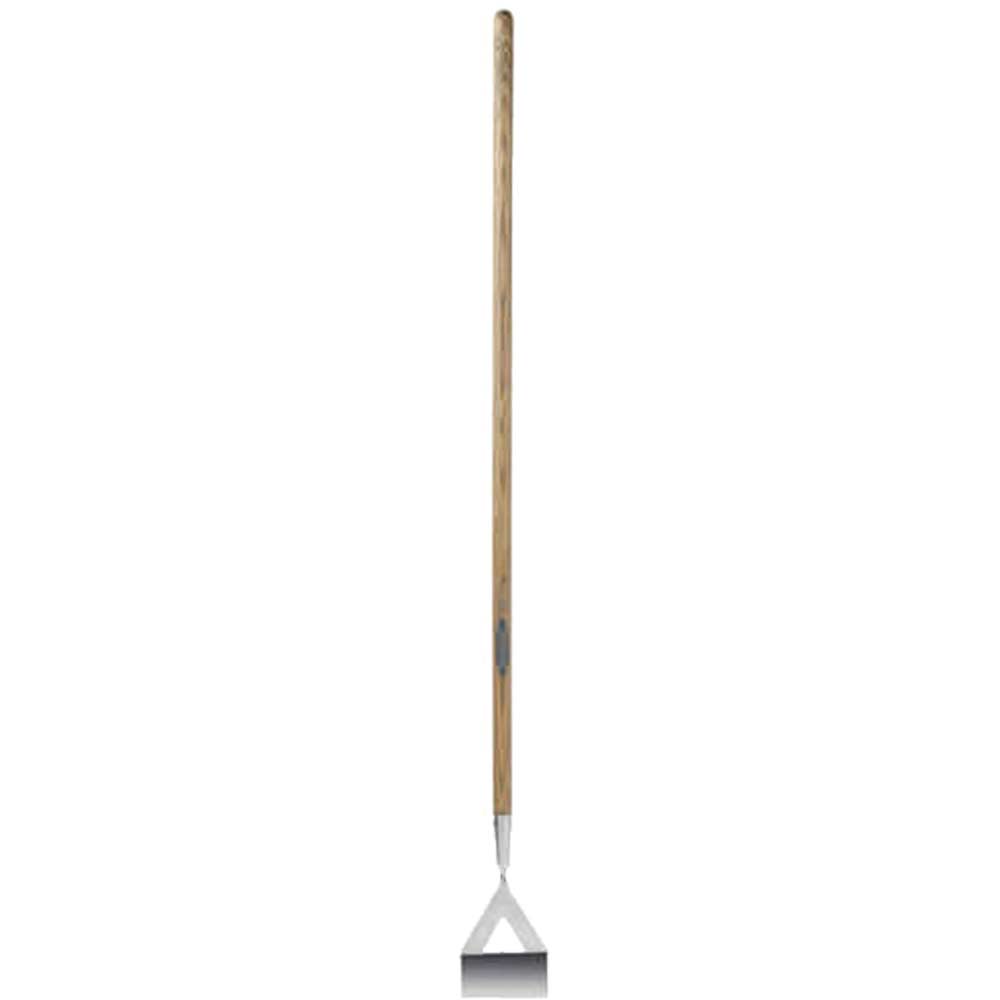 Spear & Jackson Traditional Stainless Steel Dutch Hoe with 1219mm Wooden Handle