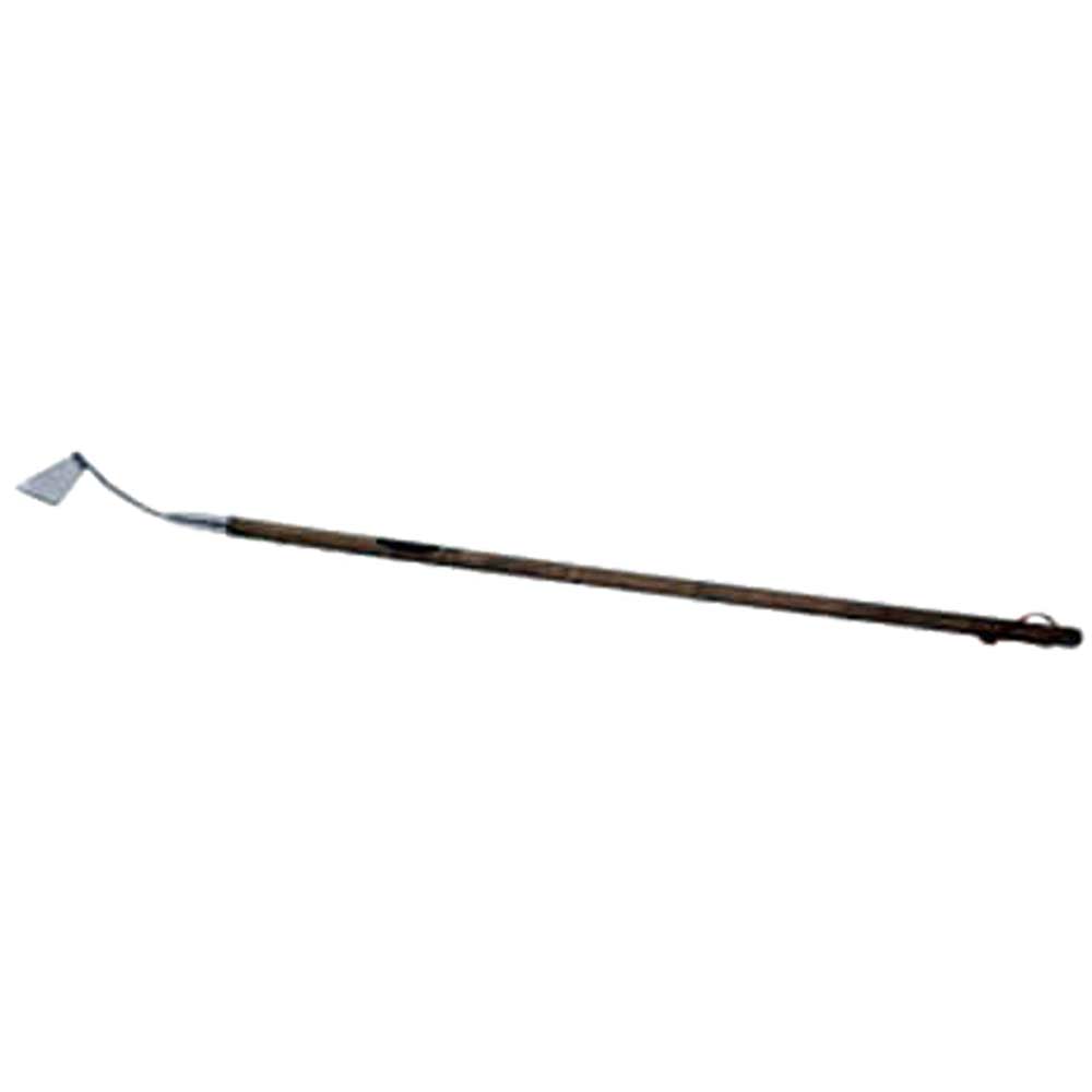 Spear & Jackson Traditional Stainless Steel Angled Draw Hoe with 1219mm Wooden Handle