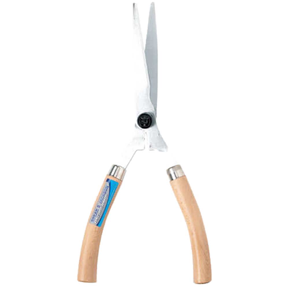Image of Spear & Jackson Razorsharp Advantage Hedge Shears 203mm Blades with Wooden Handles