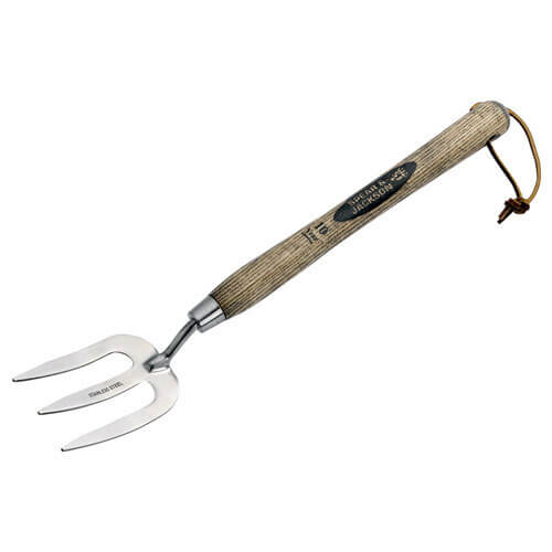 Spear & Jackson Traditional Stainless Steel Hand Weedfork with 305mm Wooden Handle