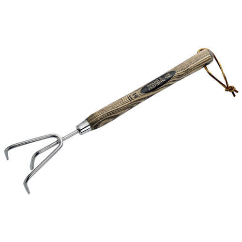 Spear & Jackson Traditional 3 Prong Hand Cultivator with 305mm Wooden Handle