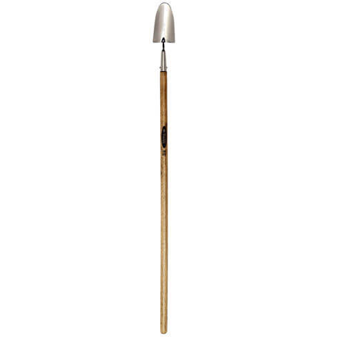 Spear & Jackson Traditional Stainless Steel Long Handled Trowel with 1016mm Wooden Handle