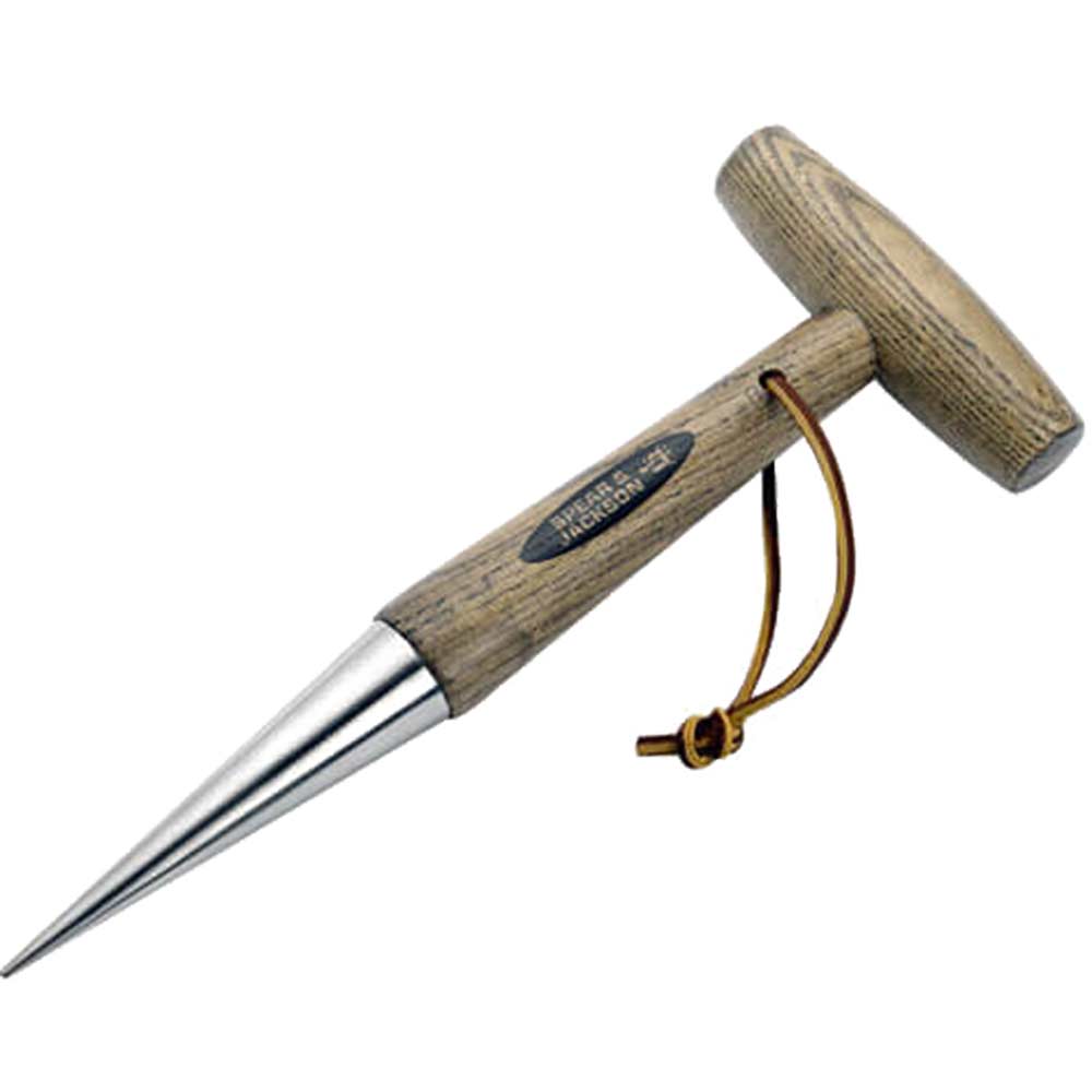 Image of Spear & Jackson Traditional Stainless Steel Hand Dibber 127mm Handle