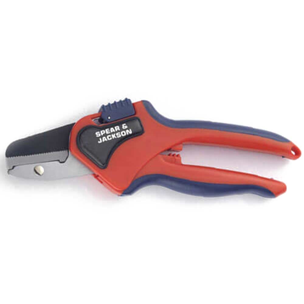 Image of Spear & Jackson Razorsharp Advantage Medium Anvil Secateurs Max 15mm Cut