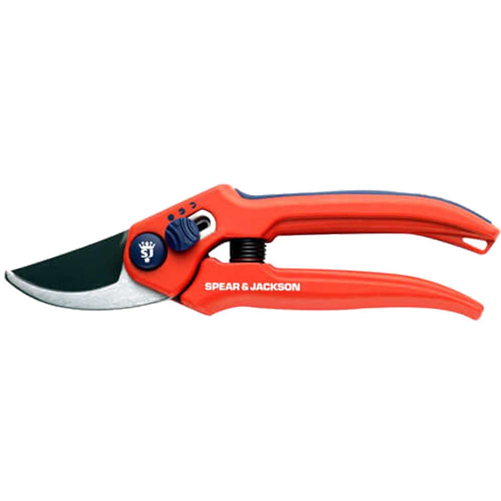 Image of Spear & Jackson Razorsharp Advantage Adjustable Width Bypass Secateurs Max Cut 15mm