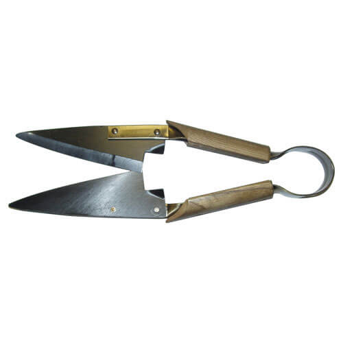 Spear & Jackson Traditional Single Handed Grass Shears with 152mm Wooden Handles