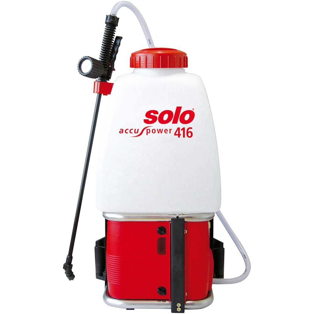 Solo 416 Backpack Rechargeable Chemical & Water Pressure Sprayer 20 Litre with 500mm Spray Lance