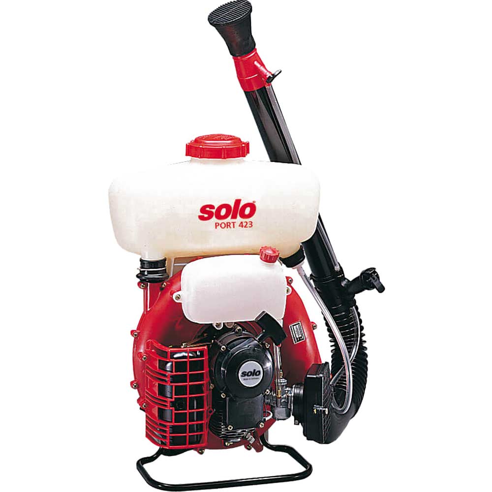 Image of Solo 423 Back Pack Petrol Mist Sprayer for Chemicals & Water 10 Litre with Long Reach Nozzle & 2 Stroke 72.3cc Engine
