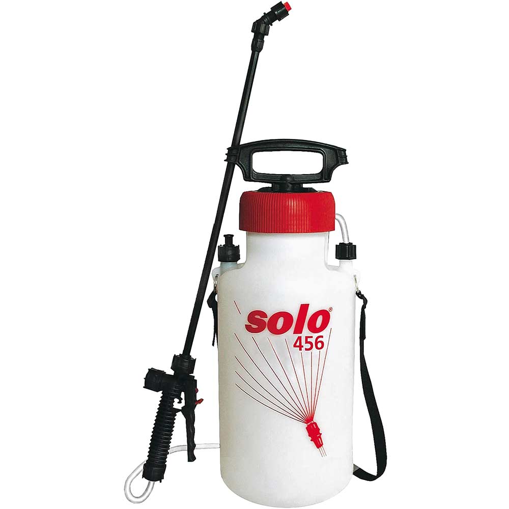 Solo 456 Chemical & Water Pressure Sprayer 7.5 Litres Holds 5 Litres with 500mm Spray Lance