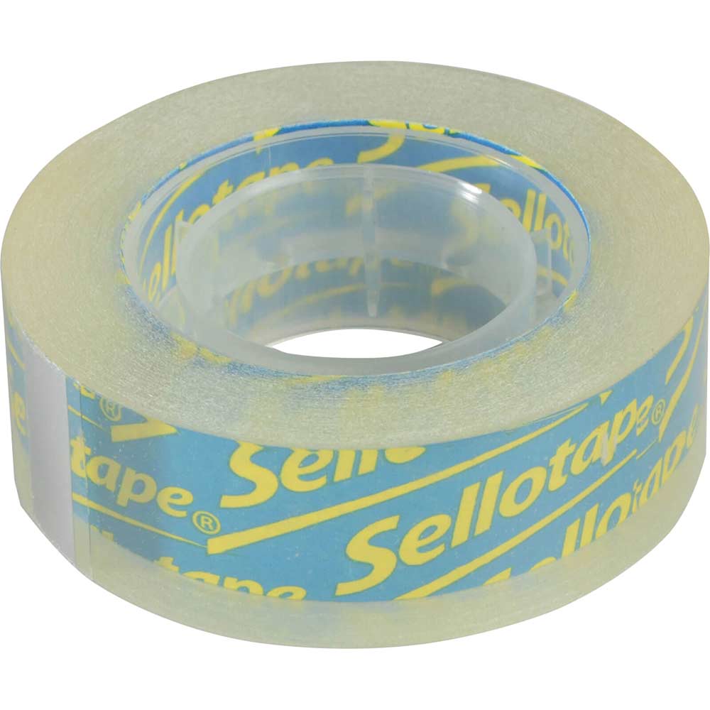 Sellotape Sellotape Clear 18mm x 25mm Blister Pack