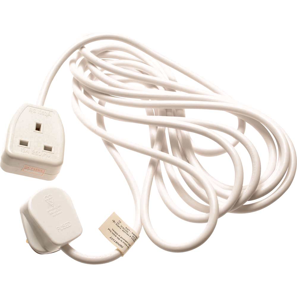 Image of SMJ 1 Socket Extension Lead with 5 Metre Cable 13amp 240v