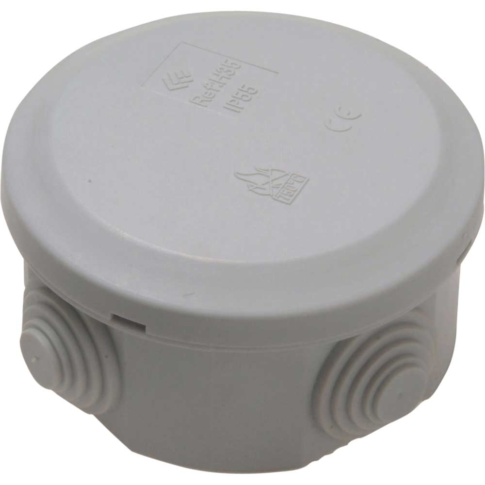 Image of Smj Ip44 Junction Box 5T 100 x 100 x 55mm