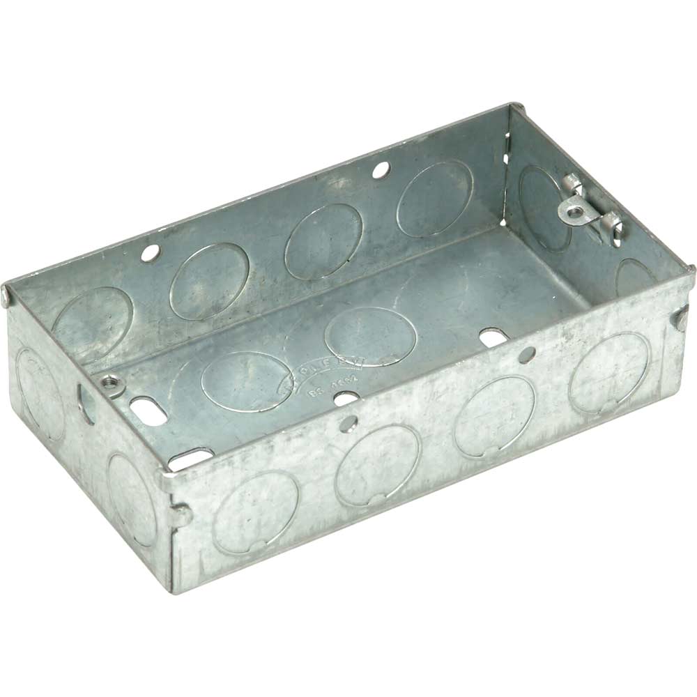 Smj 16mm 1Gang Metal Back Box